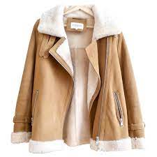 Blouson en mouton retourné pour femmes schott achatvente. Plaza Nivo Obavijest Blouson Mouton Retourne Femme Tedxdharavi Com