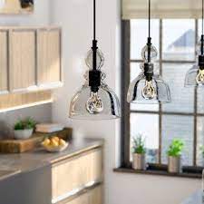 Bungalow Rose Dyanna 1 Light Single Globe Pendant Wayfair Kitchen Lighting Lighting Sale Kitchen Pendant Lighting