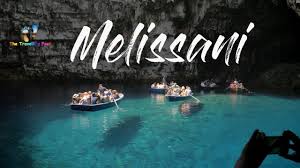 The ionian sea lies to the east with the strait of ithaca. Melissani Lake Boat Ride Kefalonia Youtube