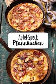 Hollandische Apfel Speck Pfannkuchen Rezept Rezept Rezepte Pfannkuchen Essen