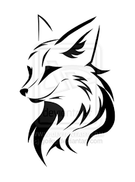 Logo Fox Design By Goiku On Deviantart Fox Tattoo Design Fox Art Tribal Drawings
