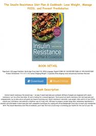 insulin resistance t plan cookbook