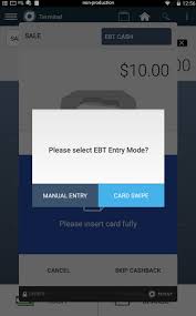 Electronic benefit transfer (ebt) how to use your benefit card to get supplemental nutrition assistance program (snap). How To Do I Process An Ebt Transaction Poynt Help Center