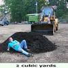 How many square feet in a yard of dirt? 1