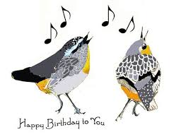 Blackberry secure by carahsoft talking greeting card. Little Birds Singing Birthday Greeting Etsy Happy Birthday Birds Bird Birthday Happy Birthday Music