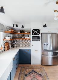 Installation of a full kitchen cabinet remodel. Kitchen One Room Challenge Week 6 Studio Plumb
