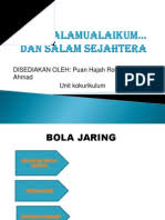 Jenis hantaran yang biasa dilakukan ialah hantaran. Strategi Permainan Bola Jaring