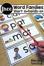 Need Word Families Activities For Kindergarten Or First Grade Students These Printable Hands On A Word Family Activities Kindergarten Activities Word Families