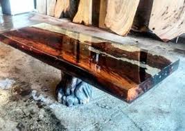 Tr Seffaf Epoksi Seffaf Epoksi Recine Wood Table Design Resin Furniture Resin Table