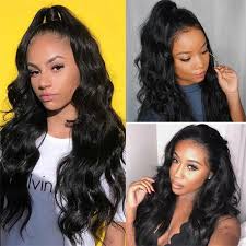 Match your natural hair color to one of our many color options or transform your look with a new, eye catching shade. Body Wave 180 Density Human Hair Lace Front Wigs West Kiss Hair