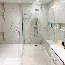 Showers will have more contact with water than any other area in your home, so in addition to aesthetics, safety and ease of cleaning are important aspects to consider when selecting shower tiles. Tile Warehouse Check Out This Modern Master Bathroom Facebook