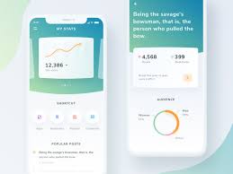 Analytics Ios App Exploration Ios App Design App Design Interactive Design