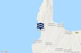 Προγνώσεις καιρού για όλη την ελλάδα. Falasarna Gezeiten Tidenkalender Hochwasser Und Niedrigwasser Ebbe Und Flut Tidenhub Nomos Chanias Crete Greece 2021 Tideschart Com