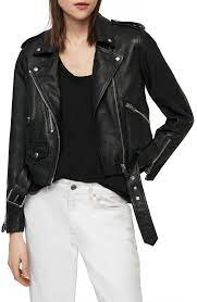 Allsaints Lexi Lambskin Leather Biker Jacket Nordstrom Biker Jacket Lambskin Leather Jackets