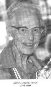 Esther May Skolfield Schmidt (1888-1990)