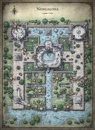 Tomb Of Annihilation Nangalore 5e Digital Dm Player Versions 2 Fantasy City Map Tabletop Rpg Maps Dungeon Maps