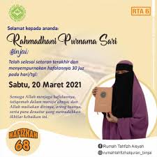 Melahirkan generasi yang bertanggungjawab dalam semua aspek dan boleh berdikari dalam dunia moden ini yang penuh dalam pelbagai cabaran. Rumah Tahfizh Aisyah Posts Facebook