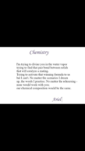 Feb 7 Prompt Science Poems Unrequited Love Poems Writing Poetry