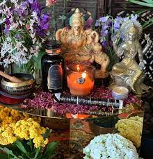 Our Magic Hour Altar For Our Beloved Tea Family May You Be Well May You Be Joyful May You Have All The Love And Luck Flow T Magic Hour Instagram Posts