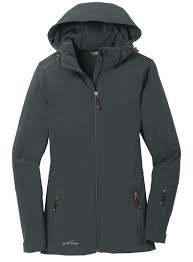 Eddie Bauer Ladies Hooded Soft Shell Parka