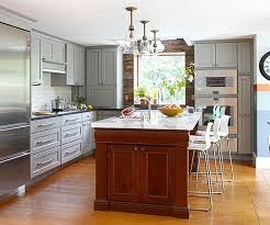 Contrasting Kitchen Islands Contrasting Kitchen Island Building A Kitchen Kitchen Island With Seating