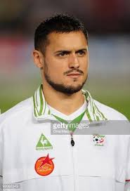Mourad Meghni Of Algeria During The Fifa2010 World Cup Qualifying Match Between Egypt And Algeria At The Cairo International Sta Football Photos Egypt Football