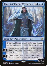 Jace Wielder Of Mysteries The Gathering Mtg Planeswalkers Magic The Gathering