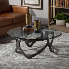 Gage Coffee Tables Combine Premium Quality Materials With Unique High Style Design Revelation By Uttermost Offers Who Coffee Table Table Aluminum Coffee Table