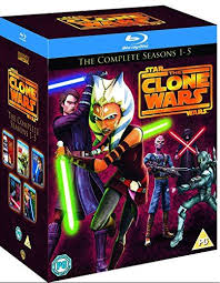 Amazon Com Star Wars Clone Wars Season 1 5 Blu Ray Star Wars Clone Wars Movies Tv Star Wars Clone Wars Clone Wars Star Wars Dvd