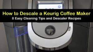 Pour the solution into the reserve tank and continue to make coffee as you usually would. How To Descale A Keurig Coffee Maker 8 Easy Cleaning Tips And Descaler Recipes