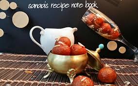 Gulab Jamun Egg Less Sanaa S Recipe Note Book Original Signature Recipes