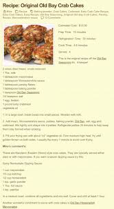 When made into cakes, it depends on what else is mixed with the crab and how much fat is used to cook them. Original Old Bay Crabcakes Crab Cake Recipes Seafood Recipes Old Bay Crab Cakes