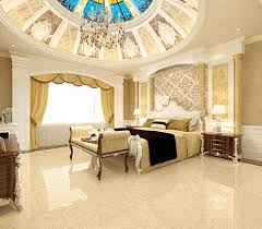 بلاط بورسلين مصقول سلسلة يشم مع العروق الذهبية بلاط يشم Kiva Ceramics