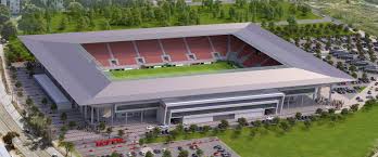 It is currently used mostly for football matches. Video Ilyen Lett A Dvtk Uj Stadionja Goal Com