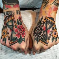 Free tribal bunga bingkai vector download in ai, svg, eps and cdr. Tattoo Hourglass Temporary Tattoo Sticker Roses Flower Small Tatoo Hand Tribal Design Sexy Body Art Sticker Tattoos On Hand Face Temporary Tattoos Aliexpress