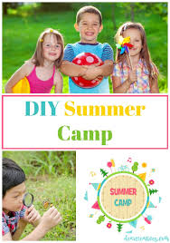 What about setting up a campsite right in your backyard? Fun Stuff For The Kids Diy Summer Camp Activities Games Fun
