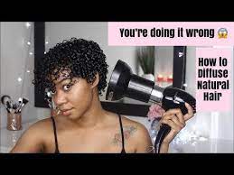 How To Diffuse Natural Hair In 2021 Natural Hair Styles Tapered Natural Hair Big Natural Hair
