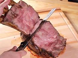 Fold Bones Out And Remove Standing Rib Roast Cooking Prime Rib Prime Rib Roast Recipe Bone In Rib Roast Recipe
