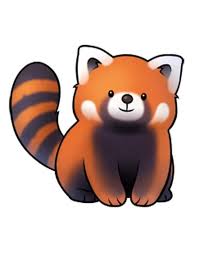 Pin By Ninou Tsaki On Themes Unique Animals Red Panda Cartoon Panda Drawing Red Panda Cute