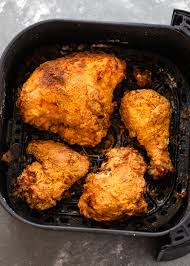 Cut the leg from the body, through the joint, as close as possible to the backbone. Air Fryer Fried Chicken Gimme Delicious