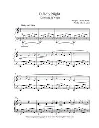 O Holy Night Free Piano Christmas Sheet Music Christmas Piano Music Christmas Piano Sheet Music Sheet Music