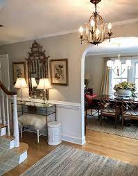 Traditional Home Board And Batten Front Hall Trendy Living Rooms Home Classic Dining Room