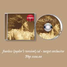 The new album cover features swift. Taylor Swift Fearless Taylor S Version Cd Target Edition Music Media Cd S Dvd S Other Media On Carousell