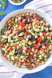 Mediterranean Chickpea Salad Vegan Simply Whisked Recipe Mediterranean Chickpea Salad Chickpea Salad Vegan Greek Chickpea Salad