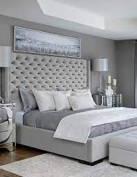 Included support slats eliminate the need for a box spring and are removable for use with adjustable beds. Modern Upholstered Bedroom Decor Novocom Top
