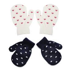 Stricken sie schnell und einfach ein zauberhaftes herzmuster. Baby Kinder Liebe Herz Muster Handschuhe Jungen Madchen Winter Warm C6m5 Ebay