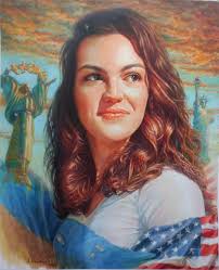 Combination watercolor and acrylic paint. My work.