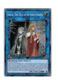 Yugioh Isolde, Two Tales Of The Noble Knights SOFU-ENSE1 Super Rare NM  Limited | eBay