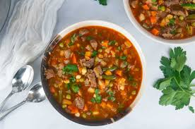Cook until just browned, about 5 minutes. Instant Pot Vegetable Beef Soup Seasoned Sprinkles