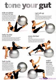 Exercises To Tone Your Gut Health Magazine Friday Workout Exercise Ball Exercises